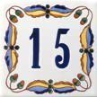 NUMERO CERAMICO 2 CIFRAS 15X15 ROCALLA (10-99) - MLM